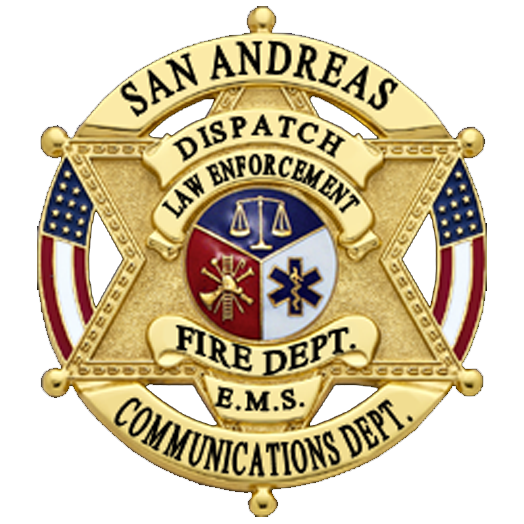 San Andreas Communication Department Logo